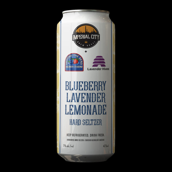 Blueberry Lavender Lemonade Hard Seltzer